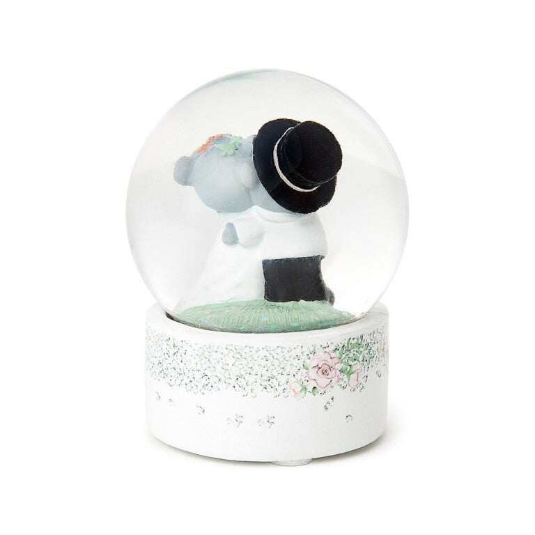 Happily Ever After Wedding Snow Globe