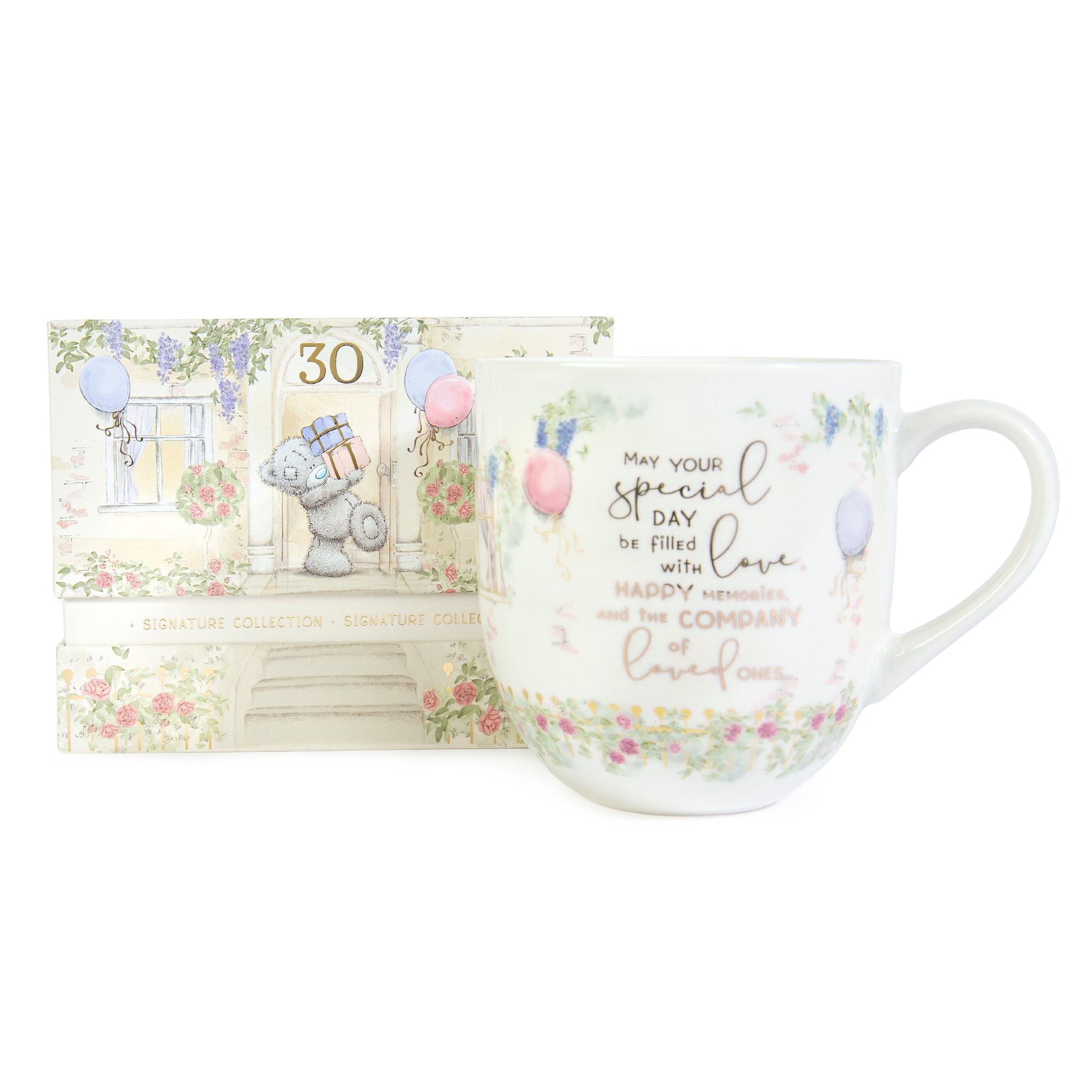 Me to You Tatty Teddy Luxury Bone China Mug In Satin-Lined Box 30th Birthday Gift