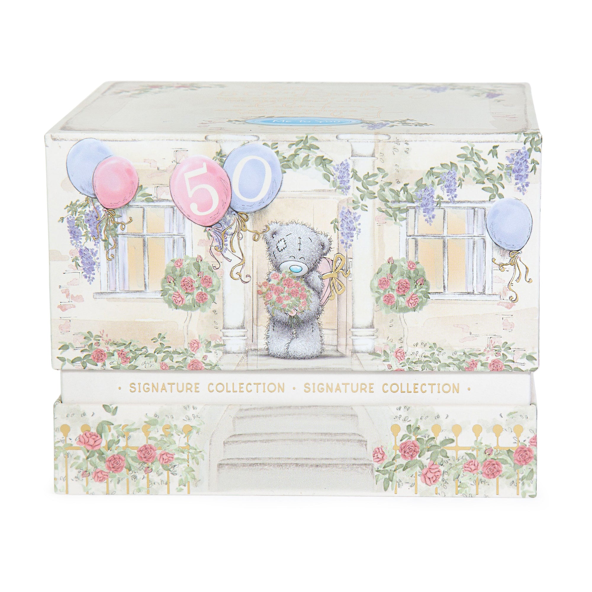 Me to You Tatty Teddy Luxury Bone China Mug In Satin-Lined Box 50th Birthday Gift