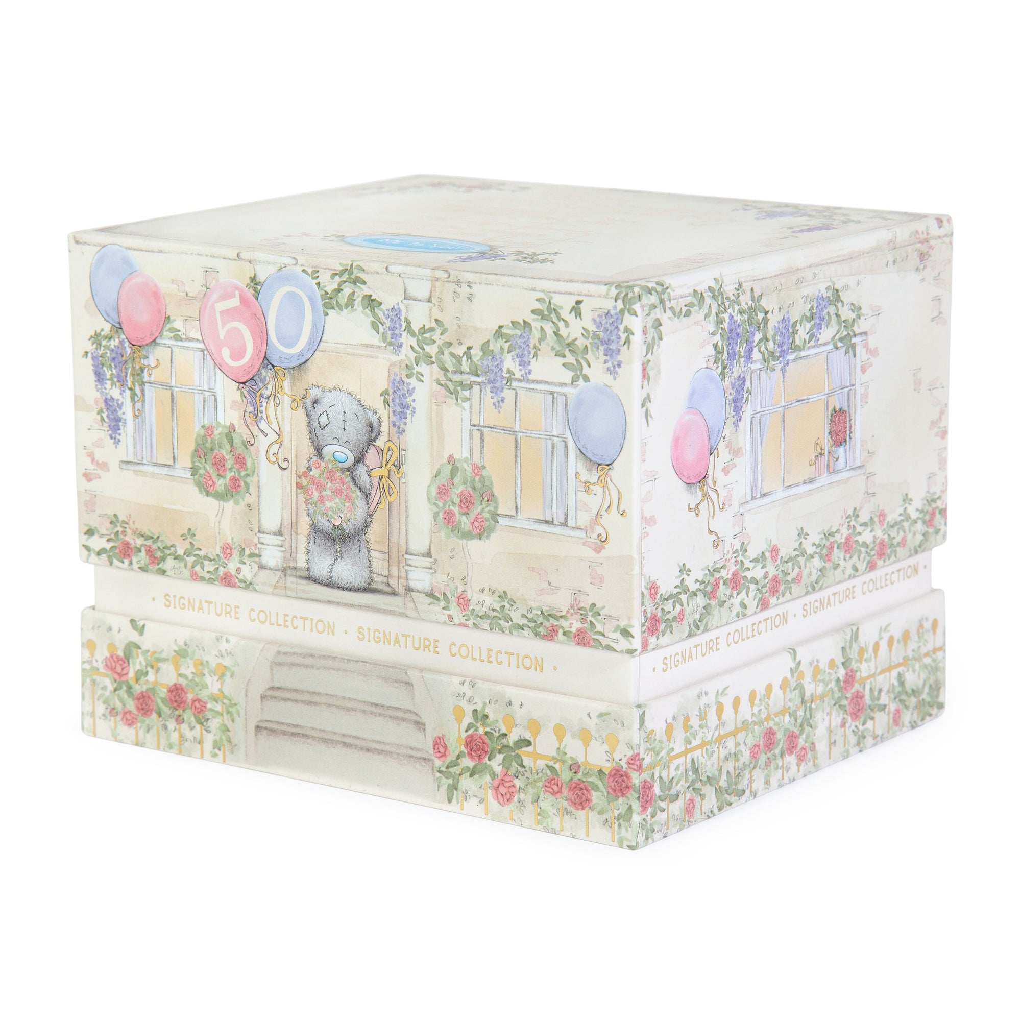 Me to You Tatty Teddy Luxury Bone China Mug In Satin-Lined Box 50th Birthday Gift