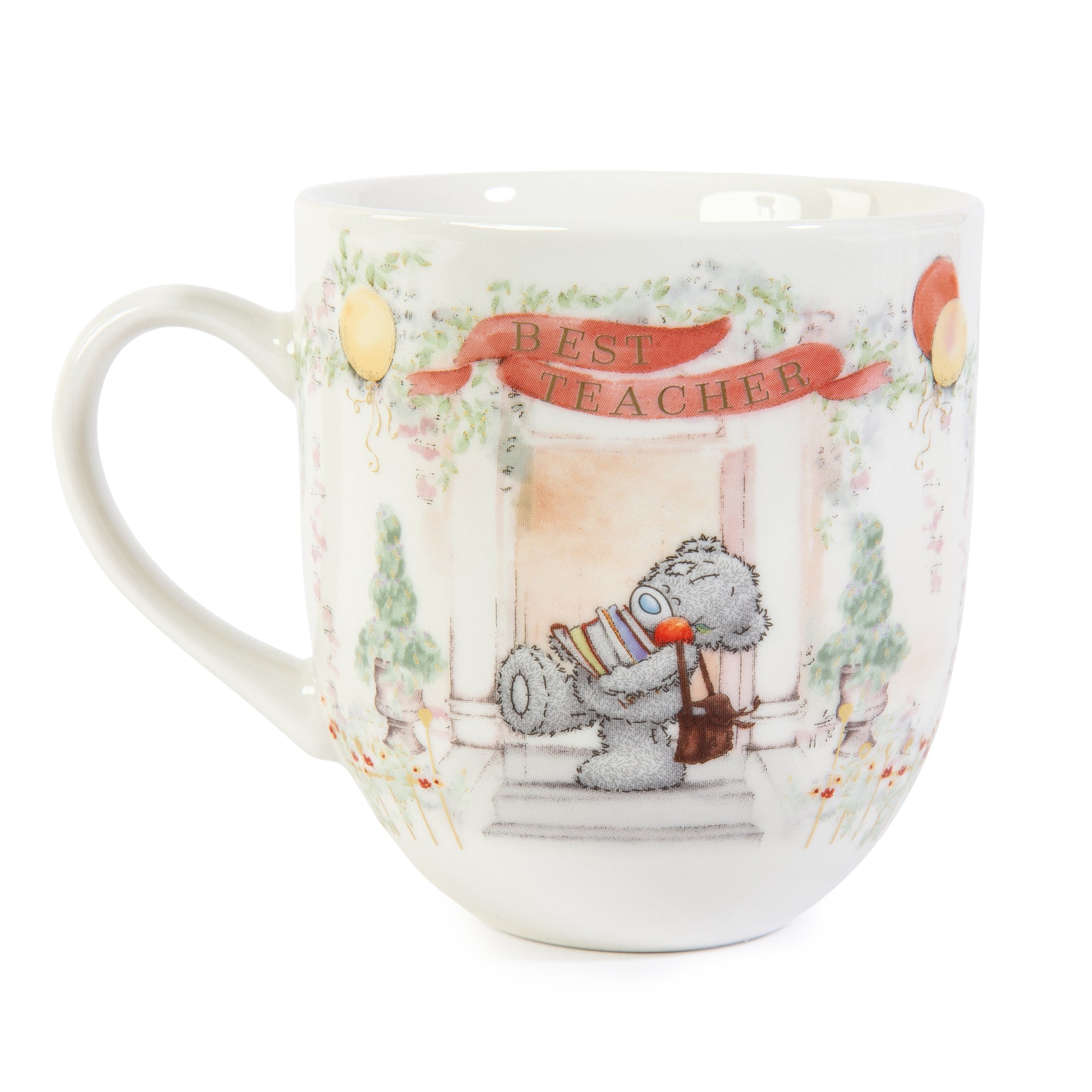Me to You Tatty Teddy Luxury Bone China Gift Mug For Teacher - Thank You Teacher Mug Presented In Satin-Lined Gift Box - Signature Collection