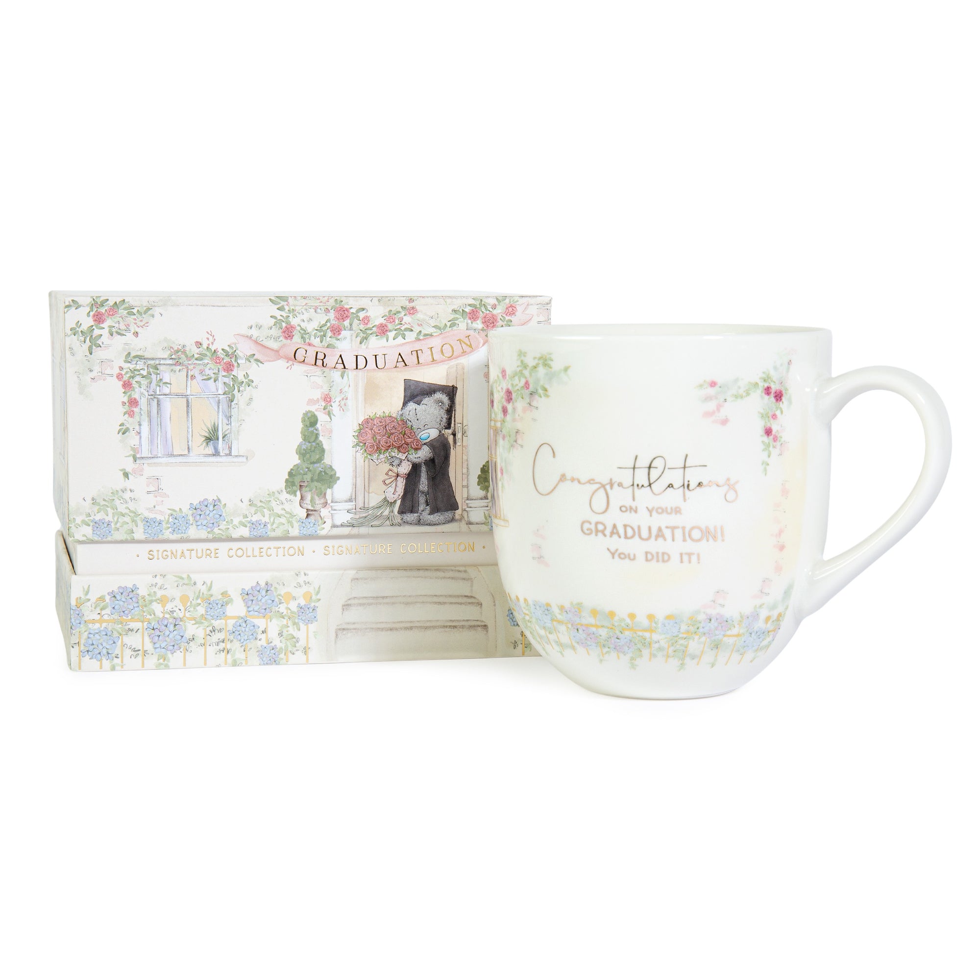 Me to You Tatty Teddy Luxury Bone China Mug For Graduation - Presented In Satin-Lined Gift Box - Signature Collection