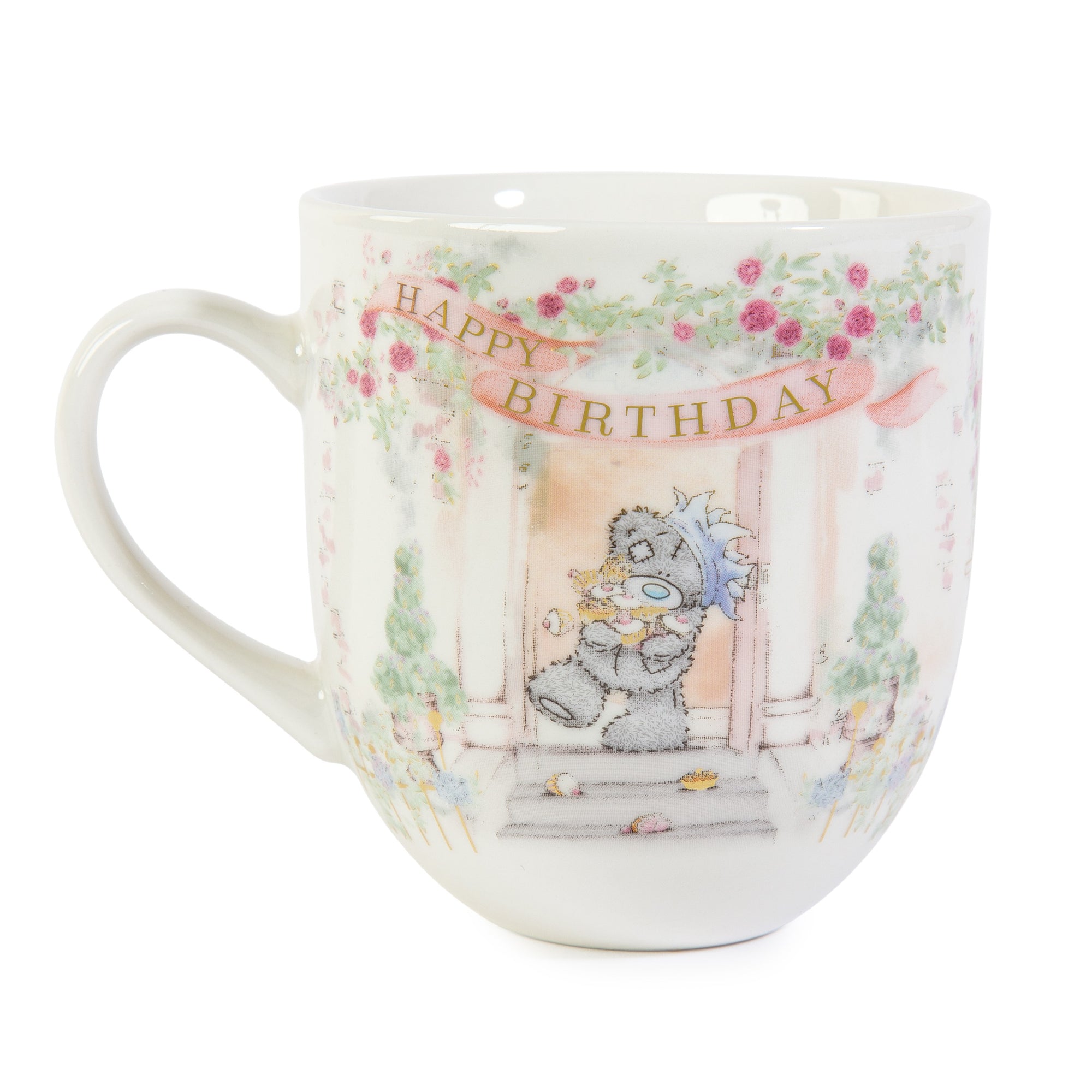 Me to You Tatty Teddy Luxury New Bone China Birthday Mug In Foil Inlaid Gift Box