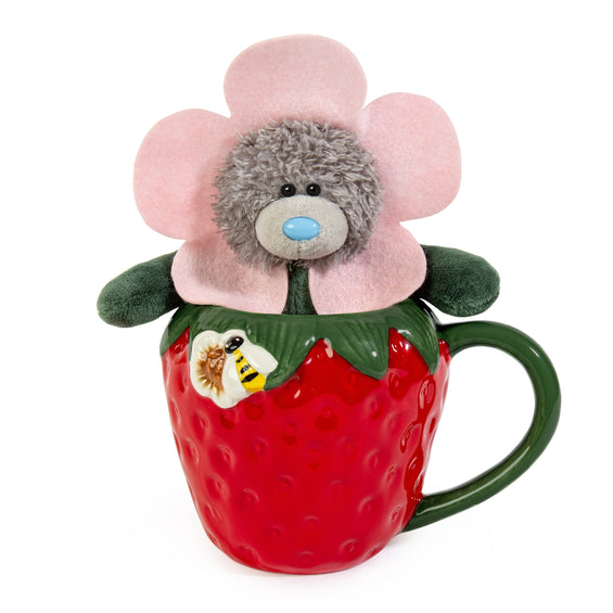 Me to You Tatty Teddy Hand-Painted Ceramic Strawberry Mug And Plush Bear Gift Set