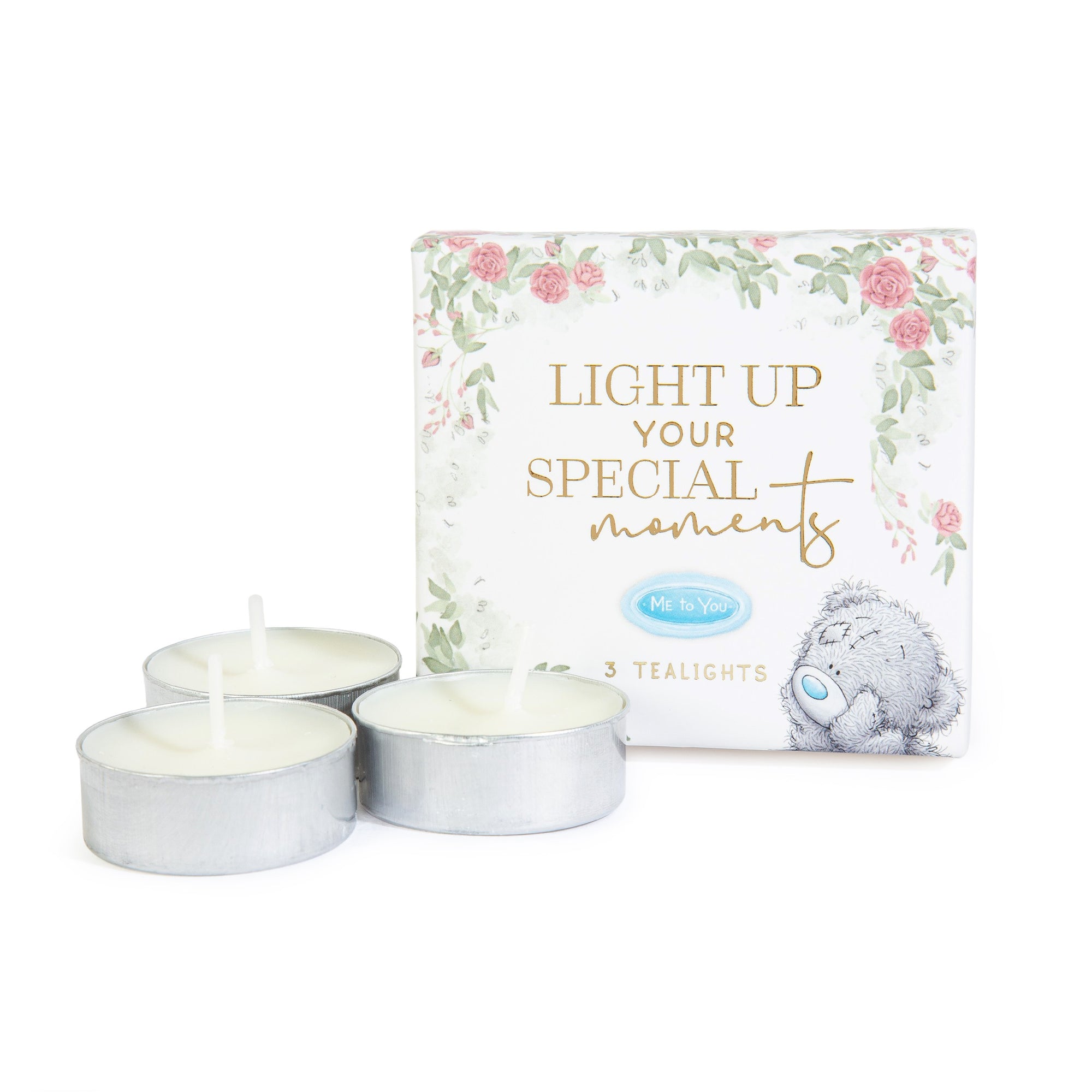Me to You Tatty Teddy Letterbox Birthday Gift Set Includes Fluffy Socks, Wooden Plaque, Sprinkles Tealights & Pin Badge - Signature Collection