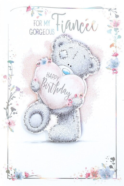 Fiancée Handmade Birthday Card