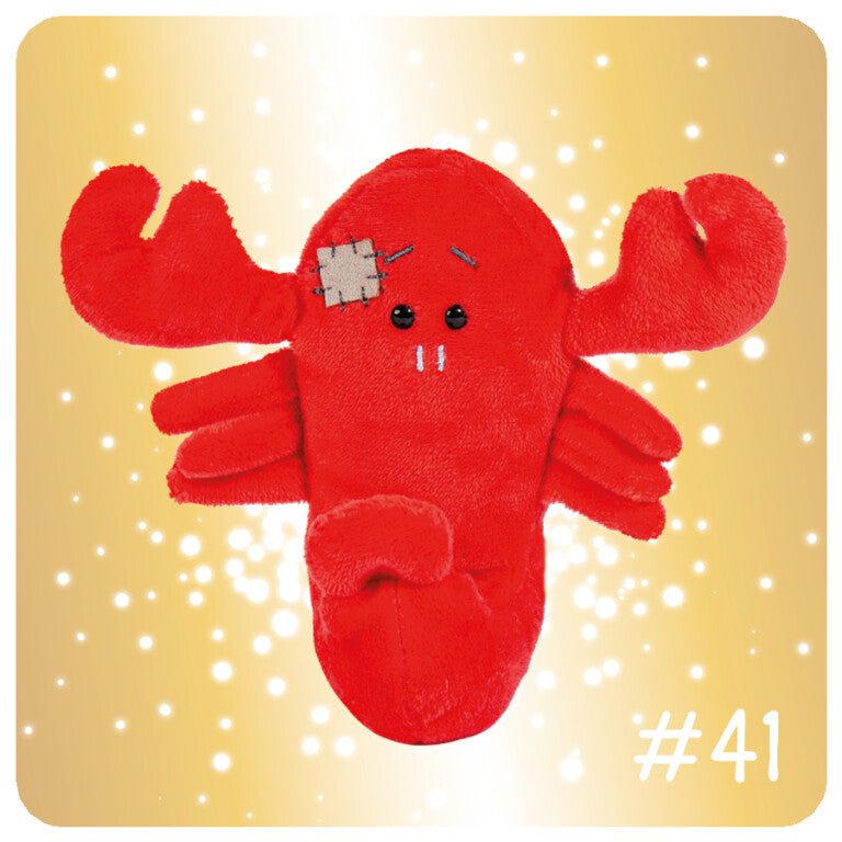 My Blue Nose Friends No.41 Super Rare Clawdia the Lobster Cute Collectable Beanie Special Edition