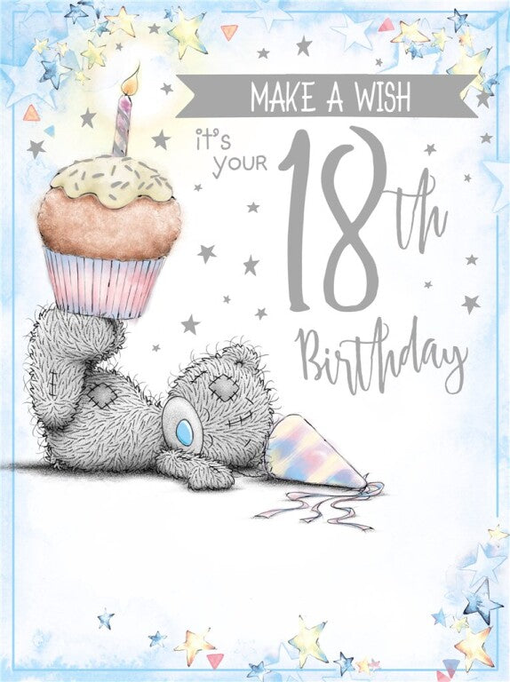 Make a Wish 18th Birthday Card