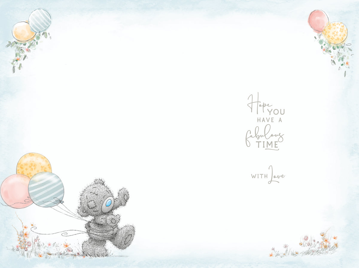 Me To You Tatty Teddy Geburtstagskarte – Mit Goldfolie, 15,2 X 22,9 Cm, Inkl. Umschlag
