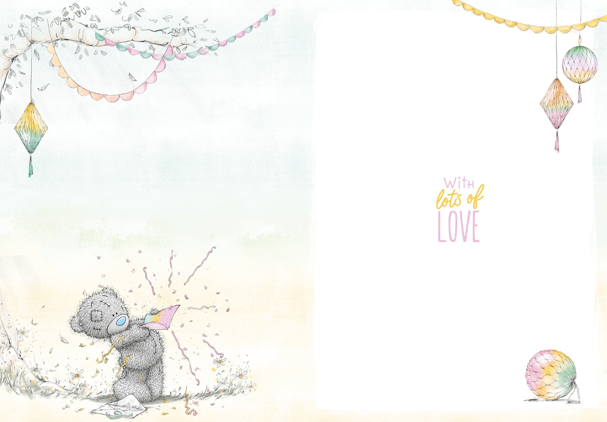 Me to You Tatty Teddy 'To A Brilliant Goddaughter' Cute Greetings Card - Official Collection