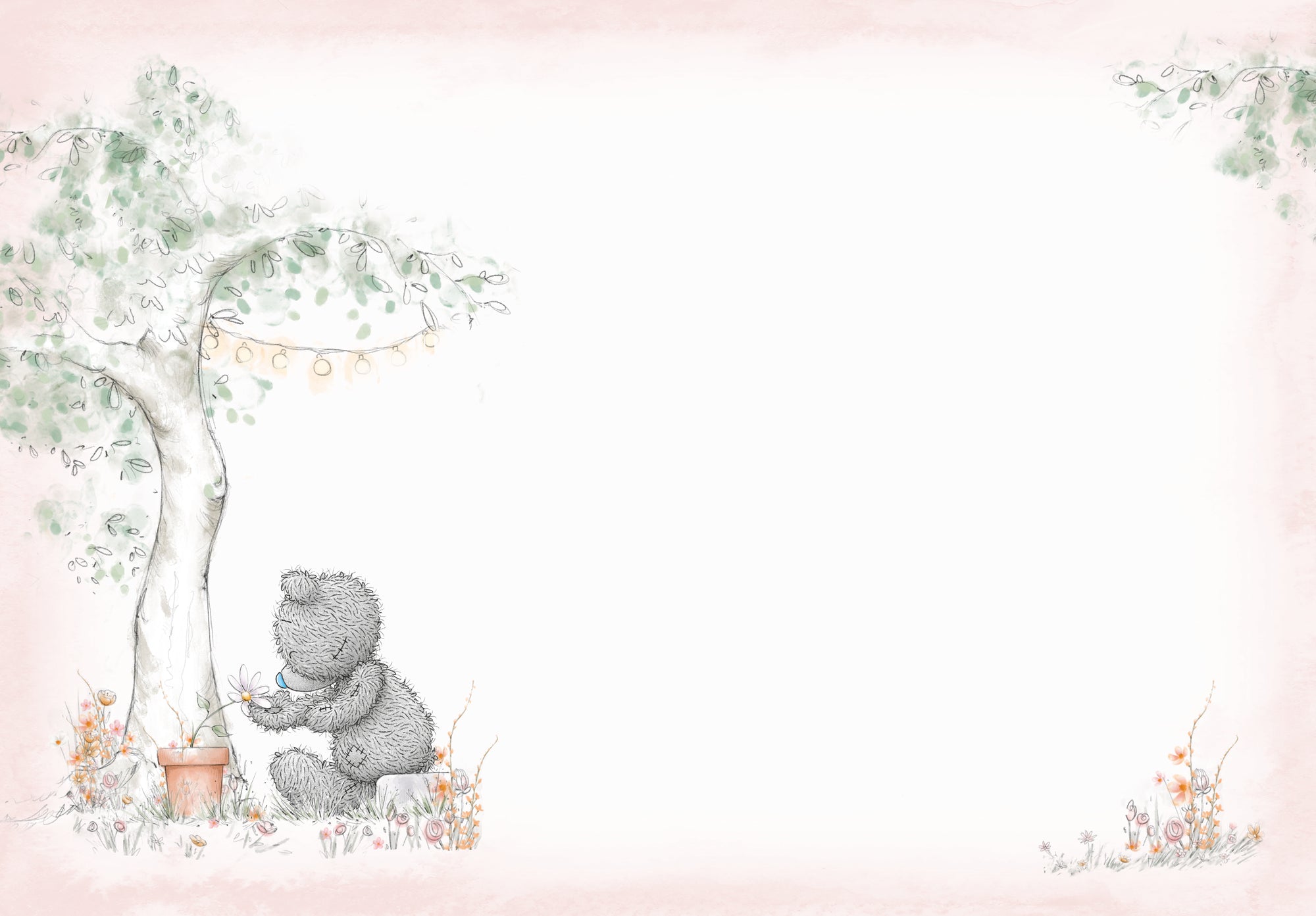 Me to You Tatty Teddy 'Just To Say' Thoughtful Greeting Card 5 x 7