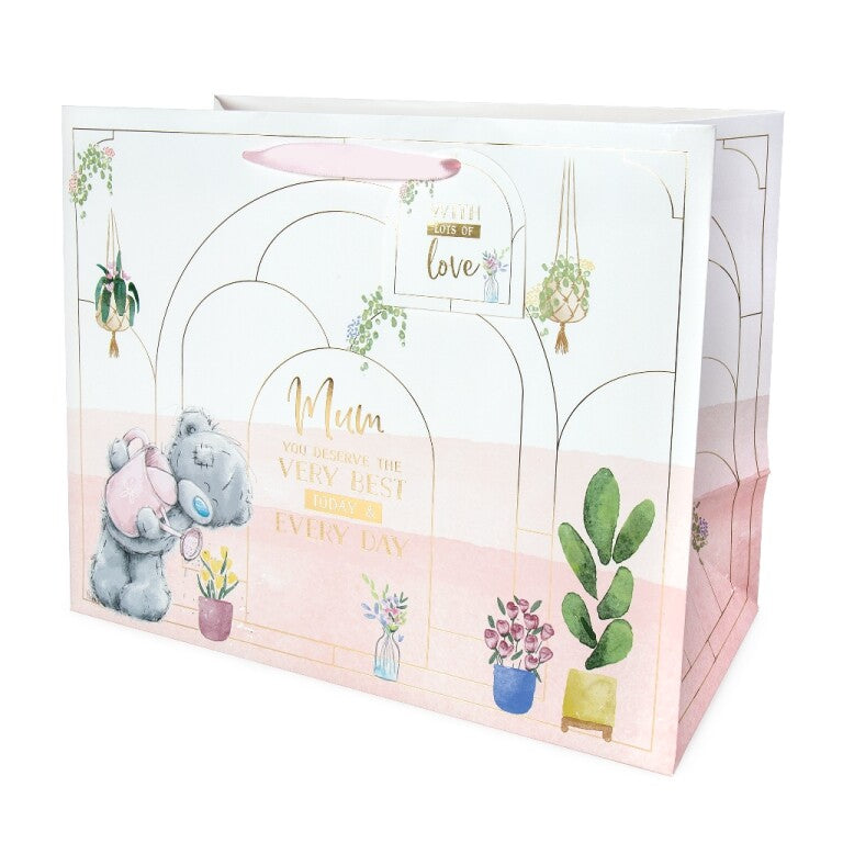 Me to You Mother's Day Watering Flowers Large Gift Bag