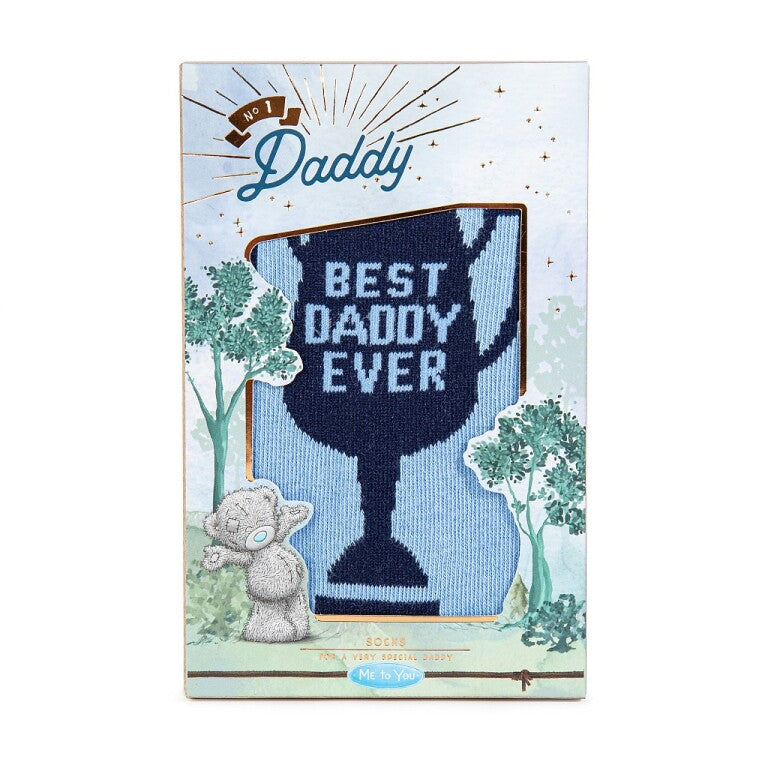 Tatty Teddy Father's Day 'Best Daddy Ever' socks