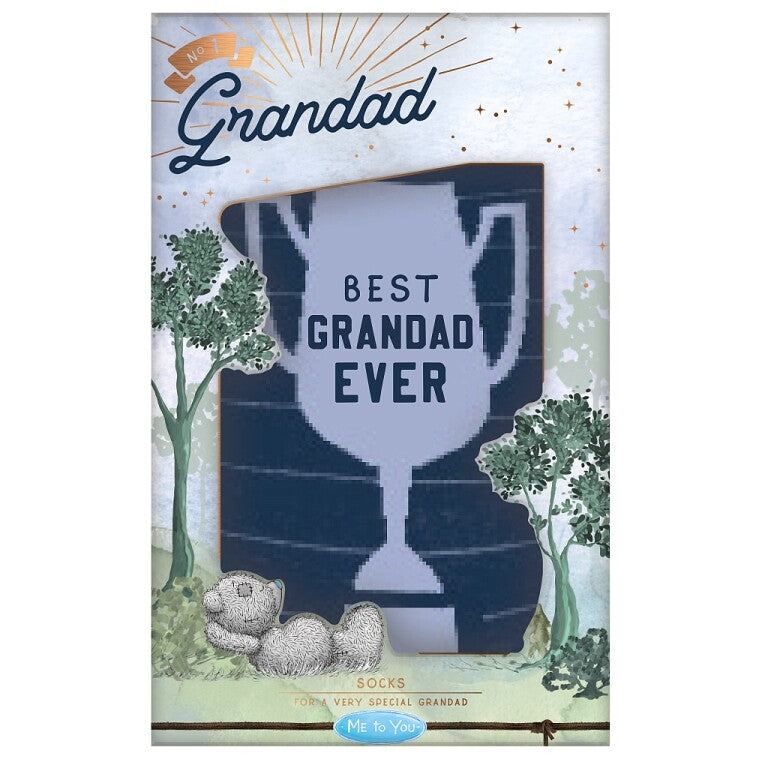 Tatty Teddy Father's Day 'Best Grandad Ever' Socks