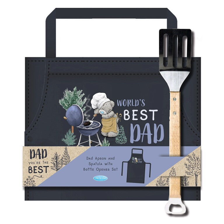 Me to You Best Dad Apron and BBQ Gift Set