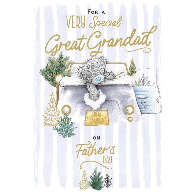 Me to You Tatty Teddy Father's Day Card For Great Grandad 5x7