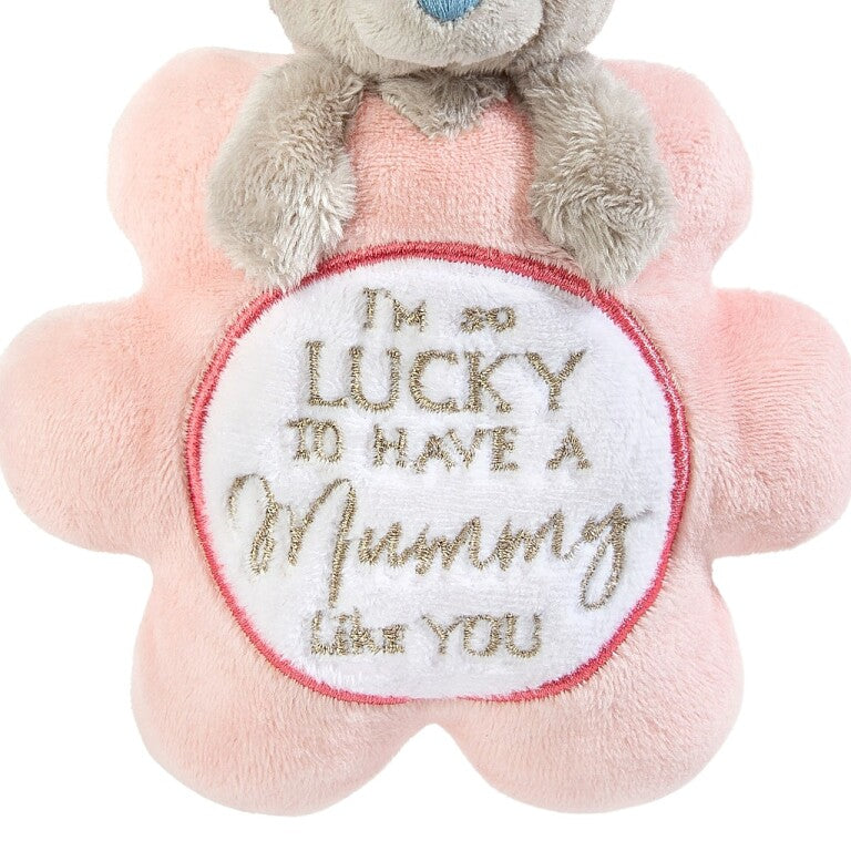 Me to You Tatty Teddy Plush 'Mummy' Hanging Plaque with Ribbon - Official Mother's Day Collection