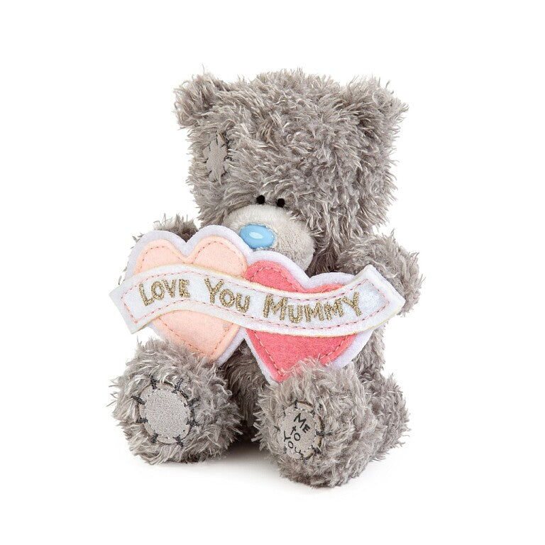 Me to You Tatty Teddy 'Love You Mummy' Plush Bear 10cm High - Official Mother's Day Collection
