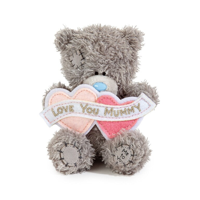 Me to You Tatty Teddy 'Love You Mummy' Plush Bear 10cm High - Official Mother's Day Collection