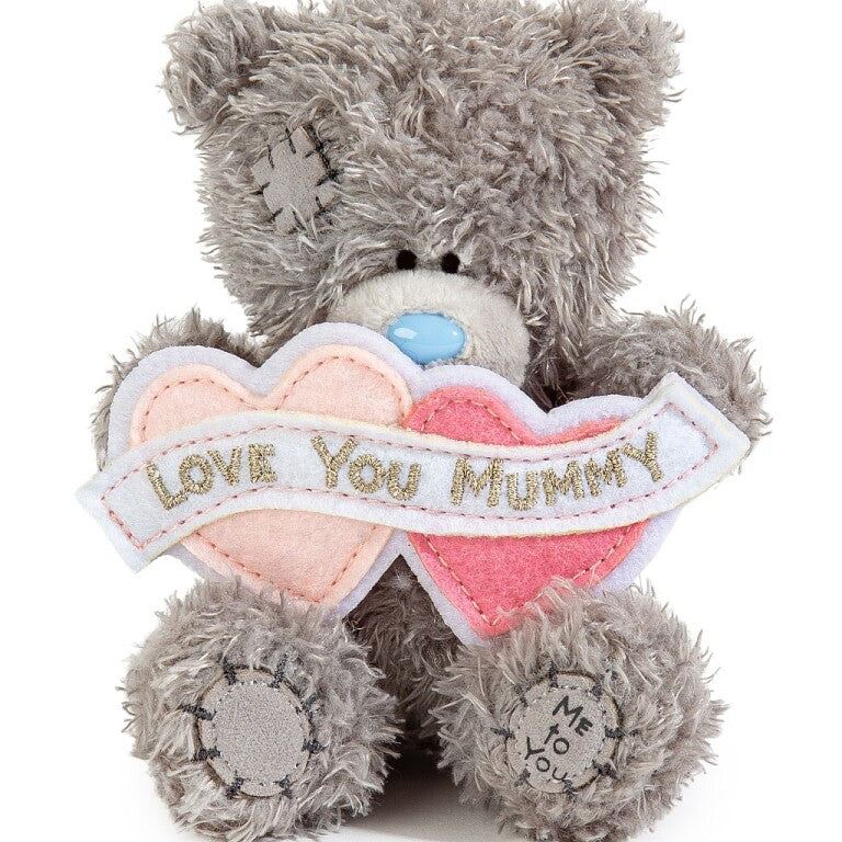 Me to You Tatty Teddy 'Love You Mummy' Plush Bear 10cm High - Official Mother's Day Collection