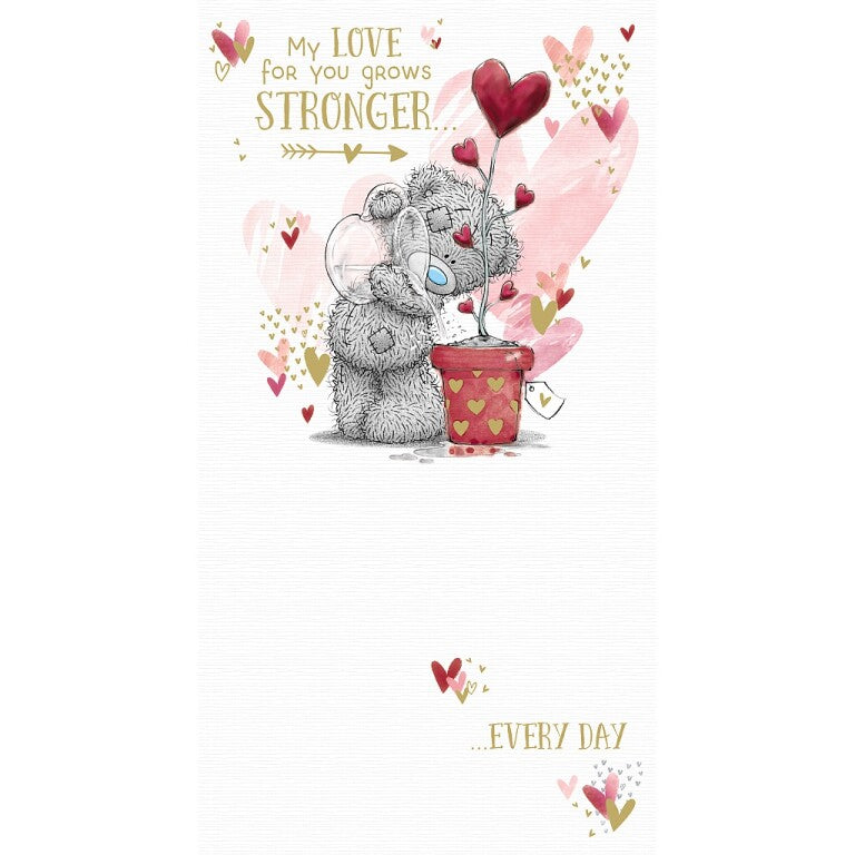 Me to You 'My Love For You Grows' Valentine's Card