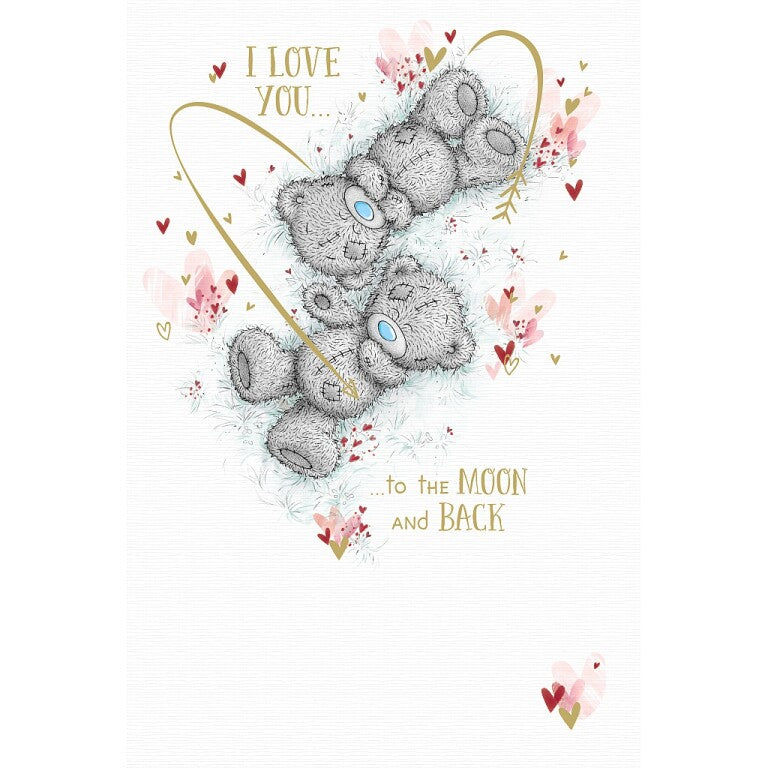 Me to You 'I Love You to the Moon and Back' Valentine's Day Card
