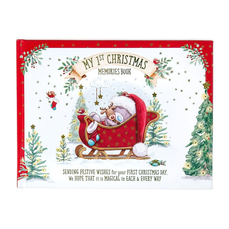 Me to You Tiny Tatty Teddy Baby's First Christmas Memory Book