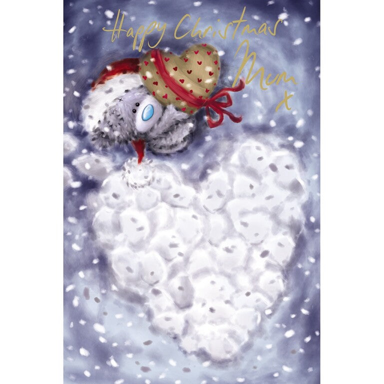 Me to You Tatty Teddy 'Happy Christmas Mum' Christmas Card