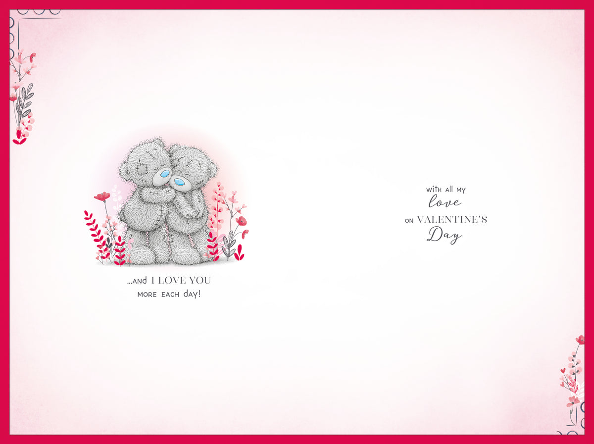 Me to You Tatty Teddy Valentine's Day Card 'To My Husband' 6 x 9" - Of ...