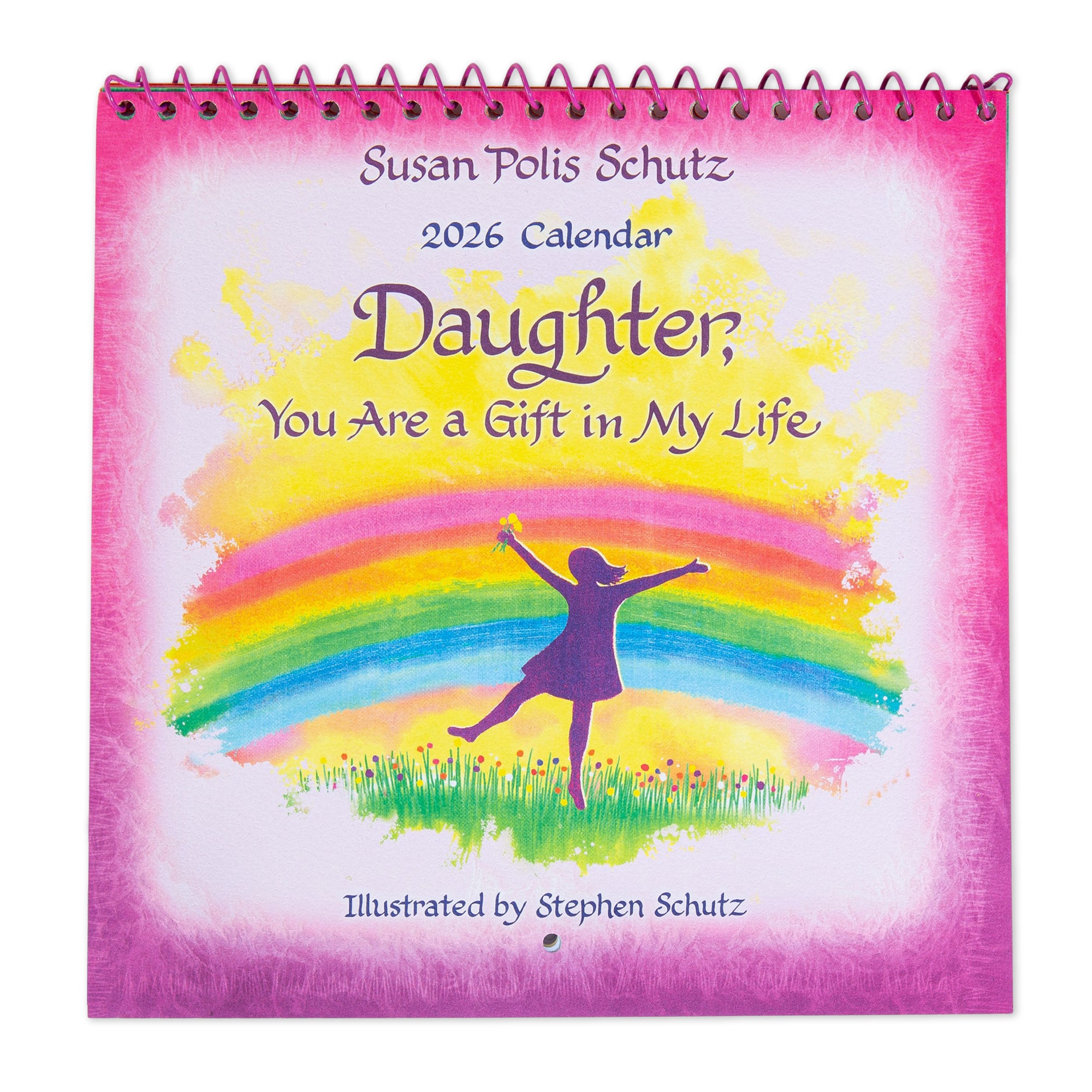 Daughter, You Are A Gift In My Life - A Blue Mountain Arts Collection Hanging Wall Calendar 2026
