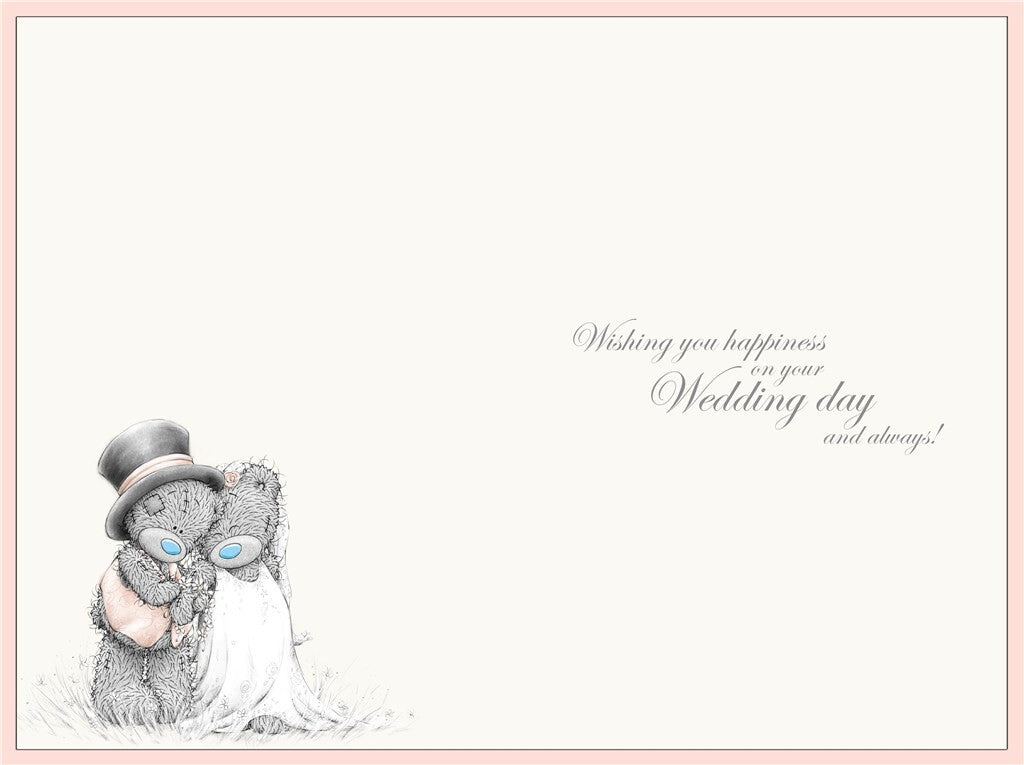 Me to You Tatty Teddy Happily Ever After Wedding Card