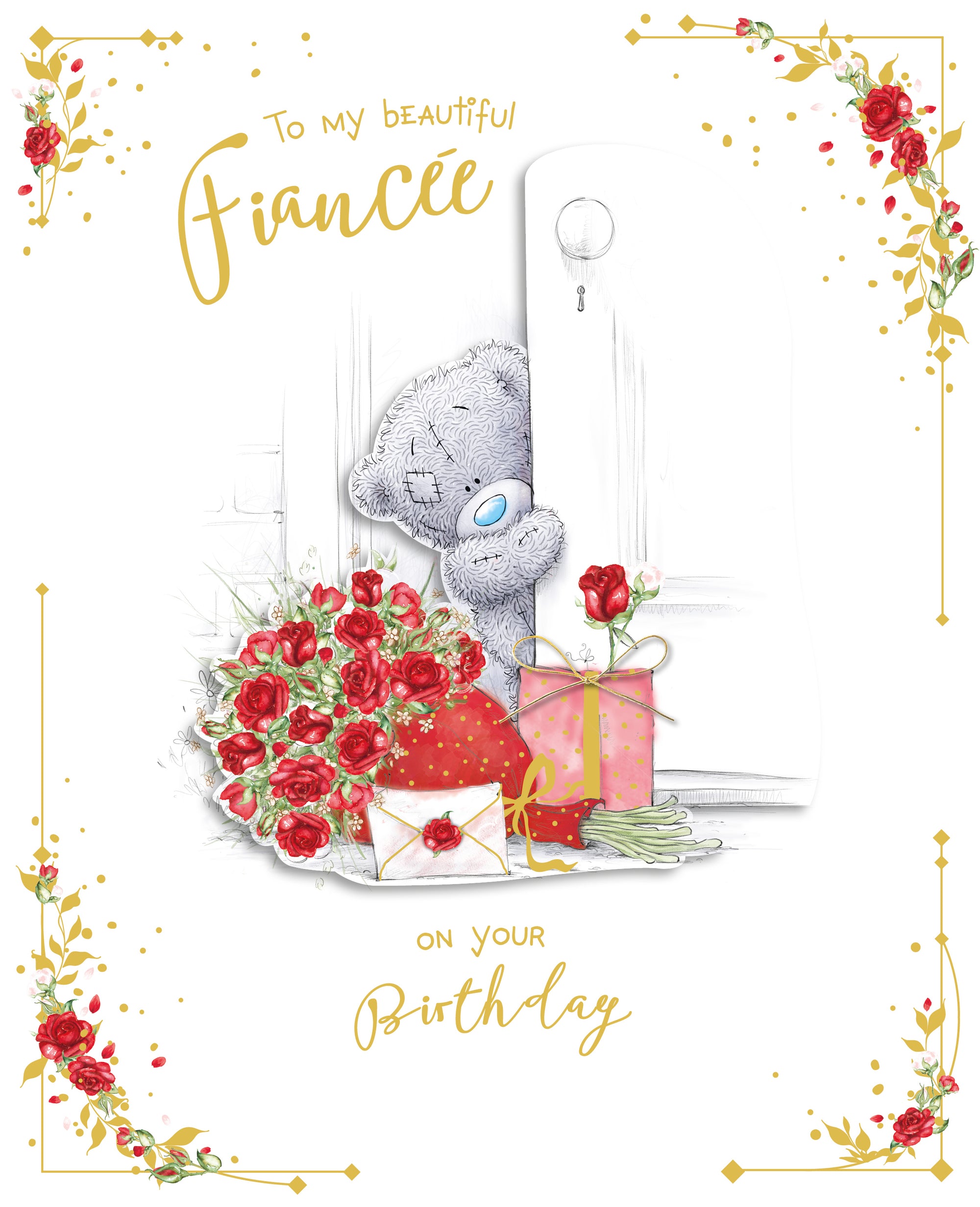 Me To You Bear To My Beautiful Fiancée On Your Birthday