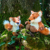 All Creatures Jasper the Fox Cuddly Toy Keyring / Keychain Small Size (18cm) - Official Collection