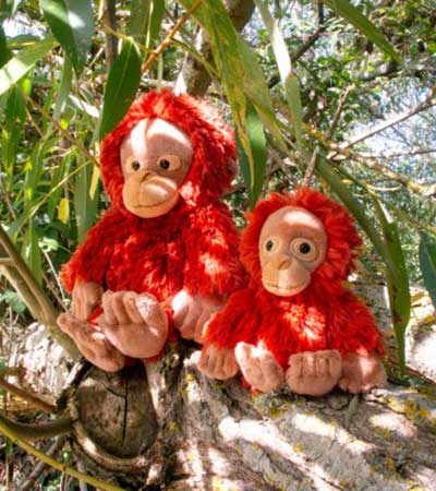 All Creatures Maximus the Orangutan Cuddly Toy Medium Size (24cm)
