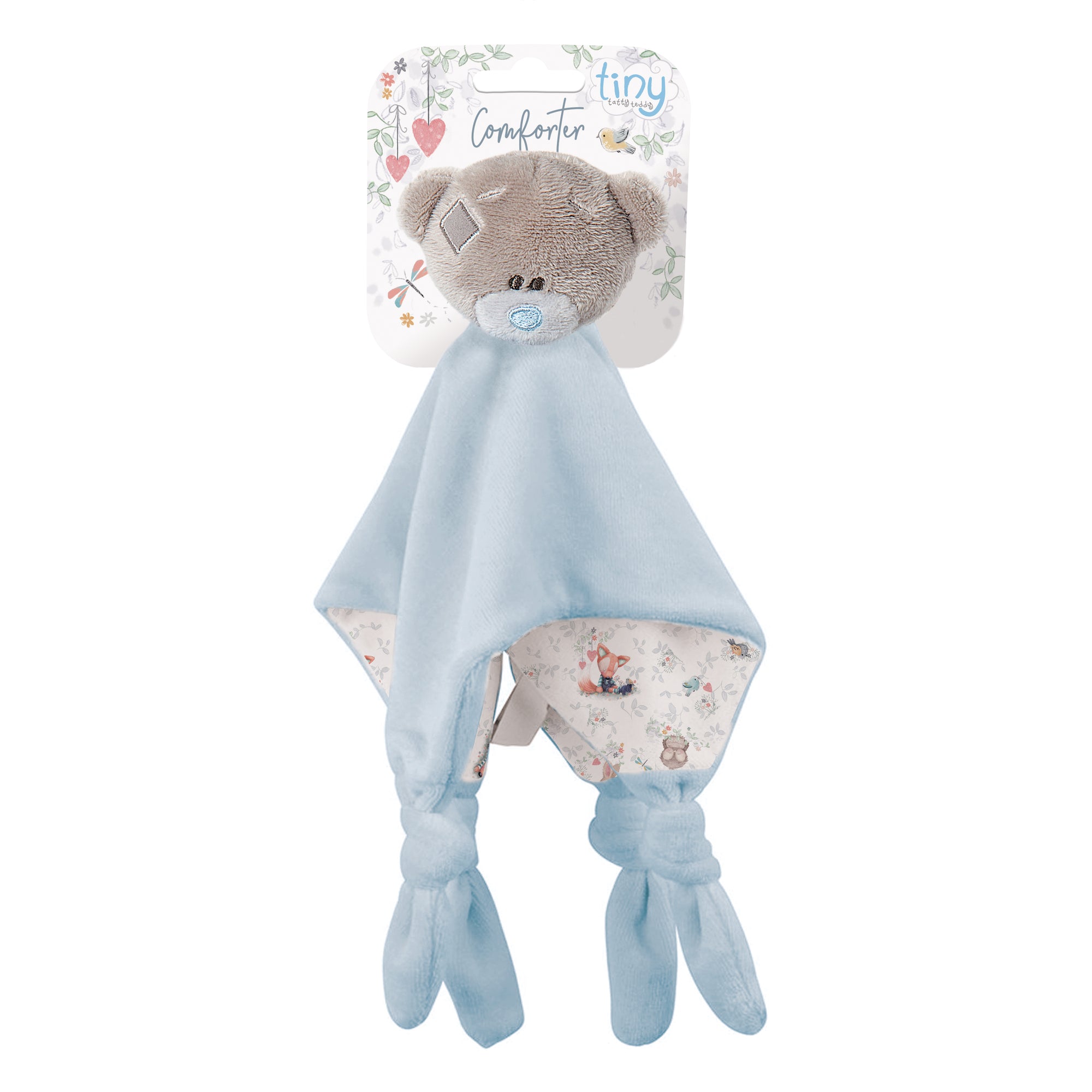 Me to You Tiny Tatty Teddy Plush Blue Comforter - Official Collection