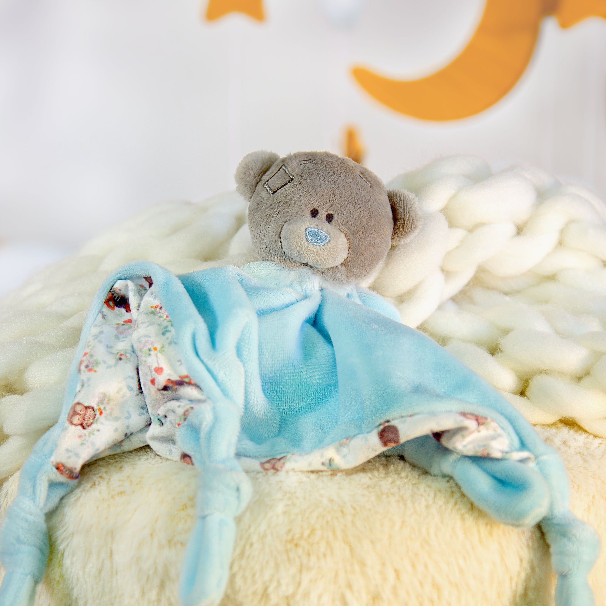 Me to You Tiny Tatty Teddy Plush Blue Comforter - Official Collection