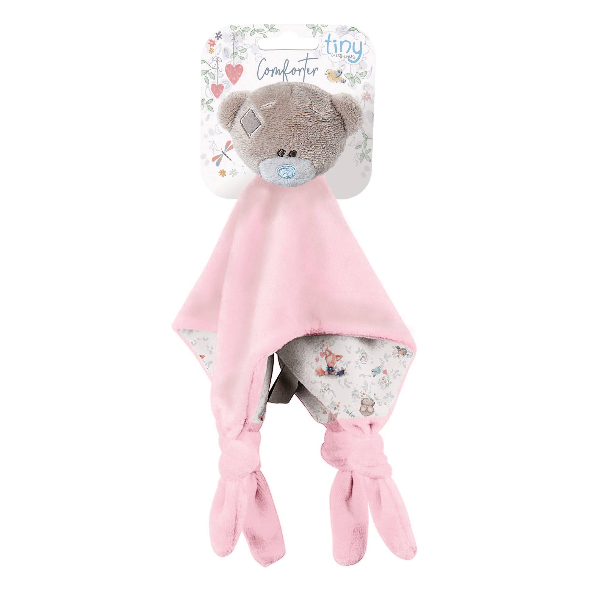 Me to You Tiny Tatty Teddy Plush Pink Comforter - Official Collection