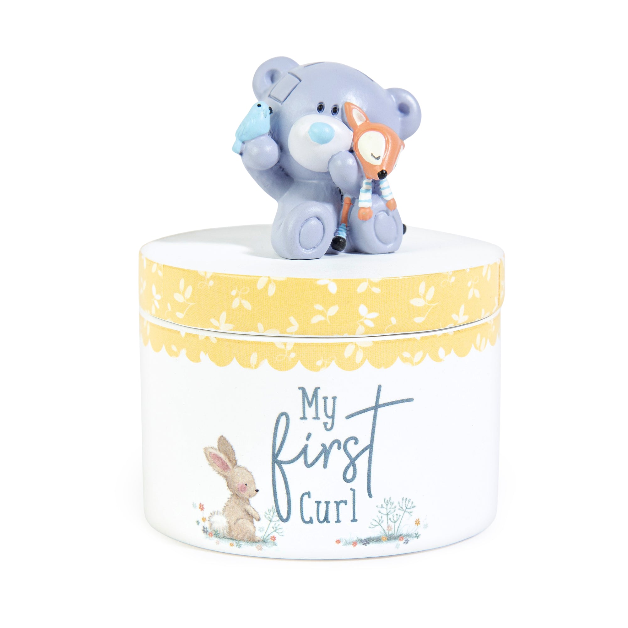 Me to You Tiny Tatty Teddy New Baby Gift, First Tooth And First Curl Pots  - Official Collection