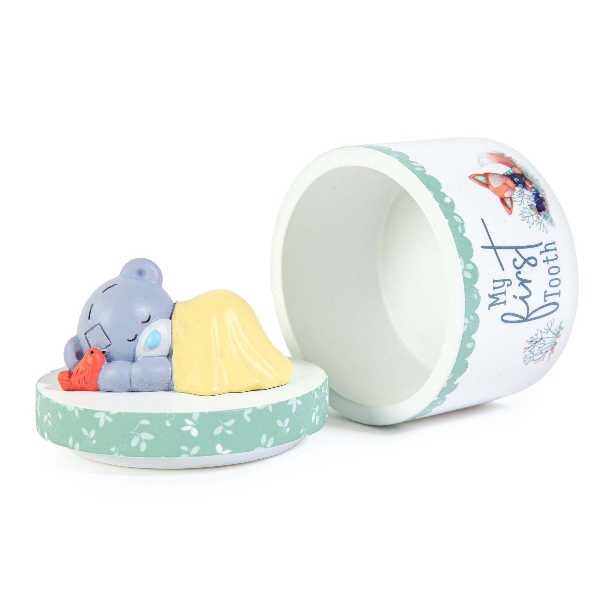 Me to You Tiny Tatty Teddy New Baby Gift, First Tooth And First Curl Pots  - Official Collection