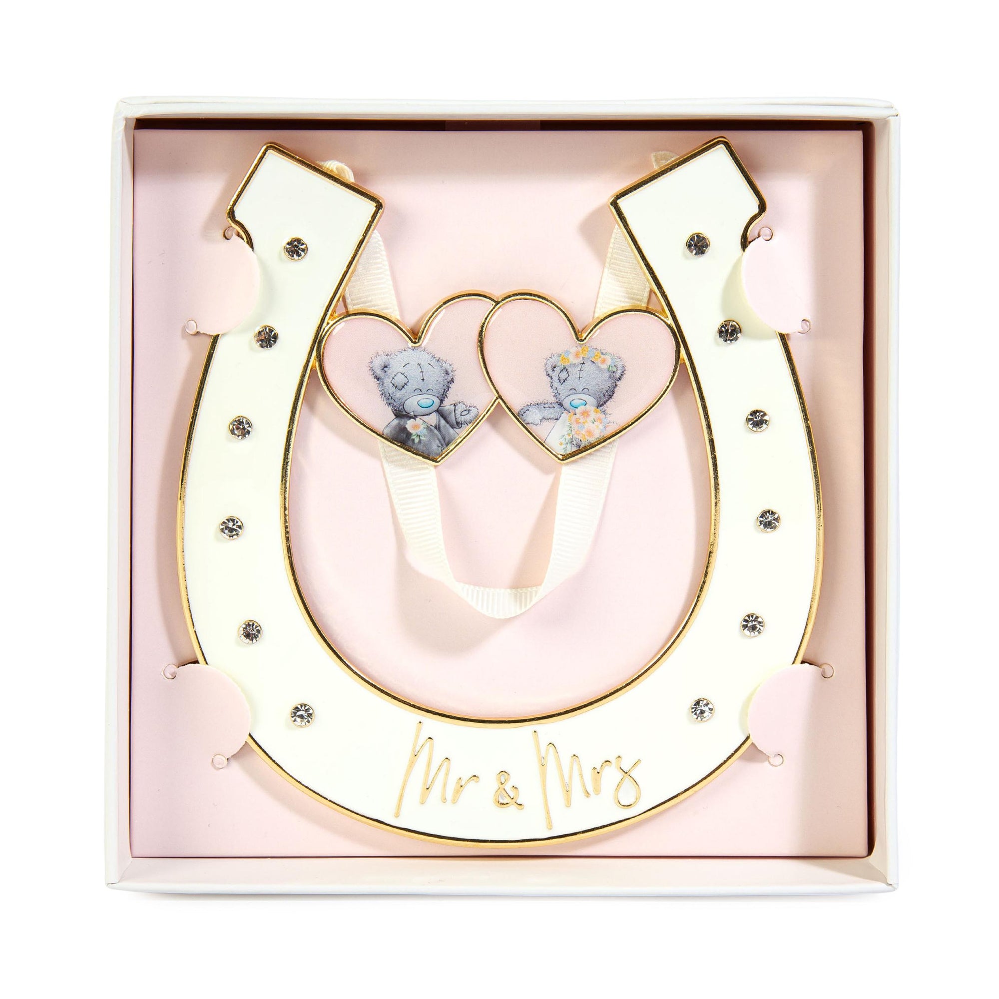 Me to You Tatty Teddy Good Luck Wedding Horseshoe Gift - Official Collection