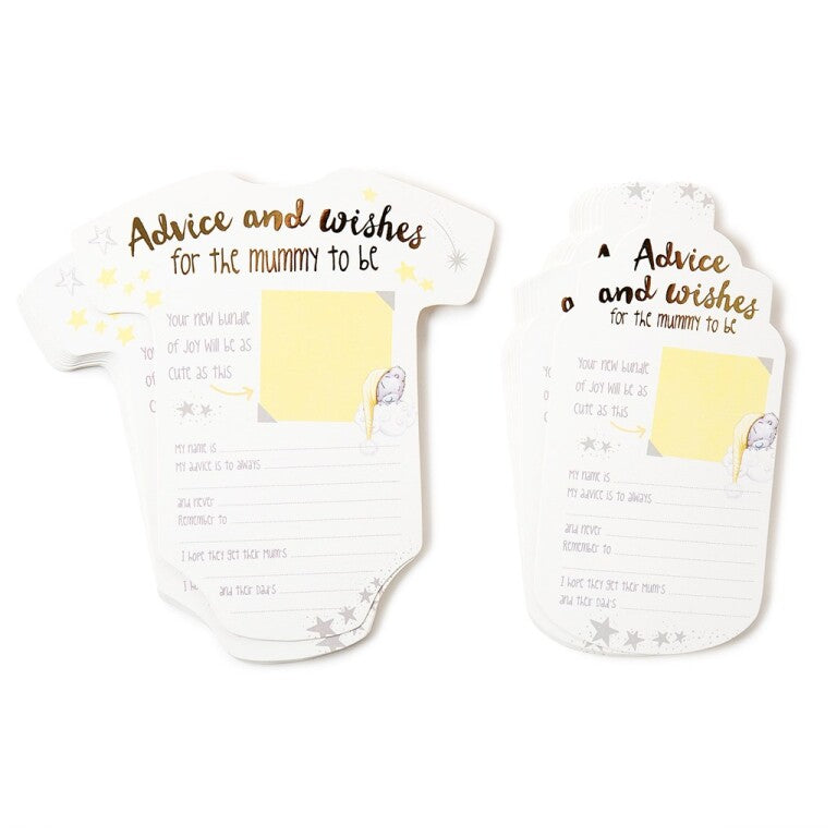 Baby Shower Prediction & Advice Cards