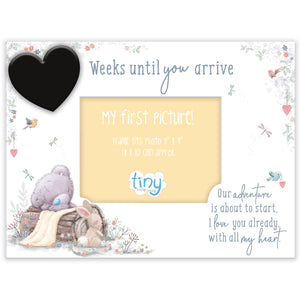 Me to You Tiny Tatty Teddy Baby Countdown Frame, Pregnancy Gift - Official Collection