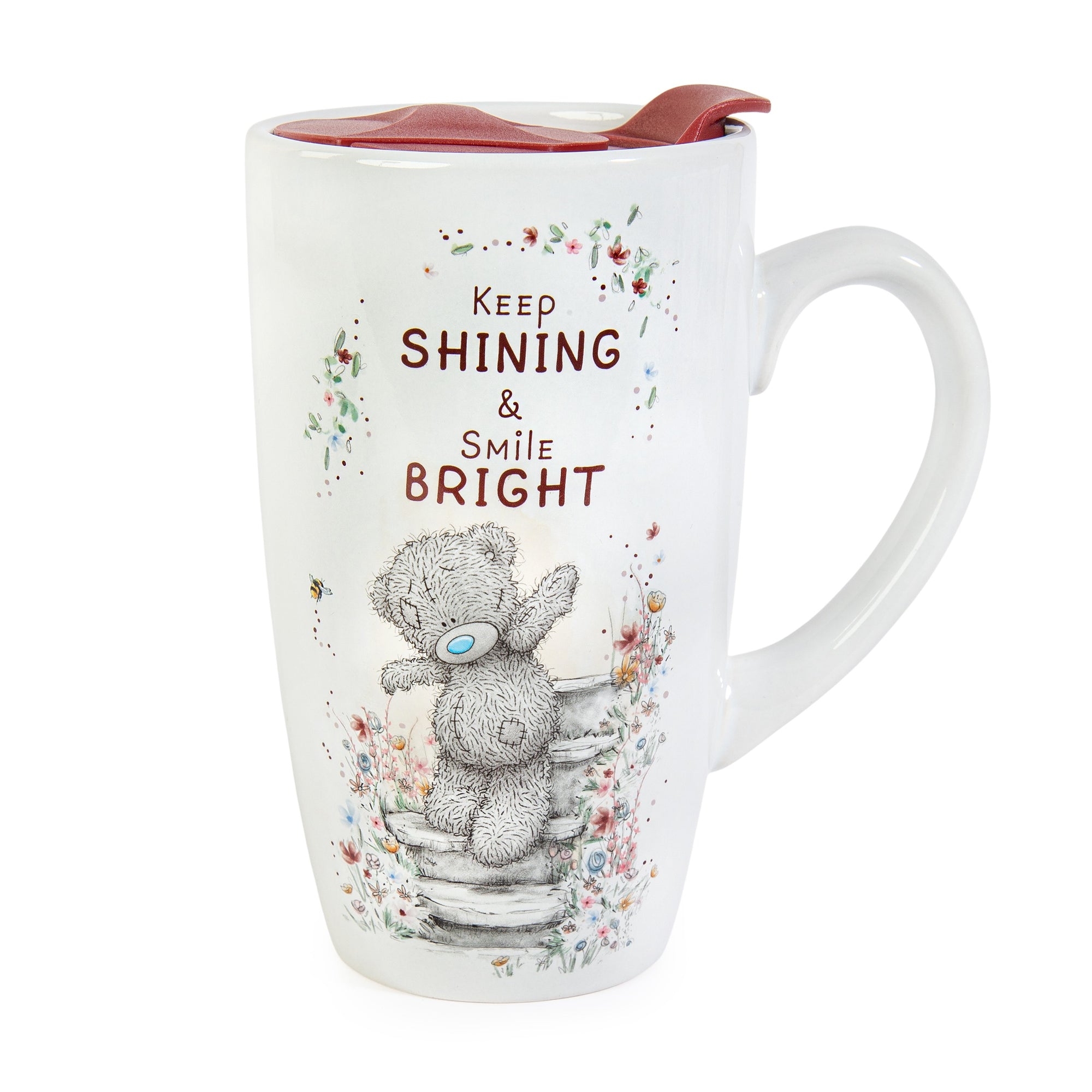 Me to You Tatty Teddy Ceramic Travel Mug With Inspirational Quote