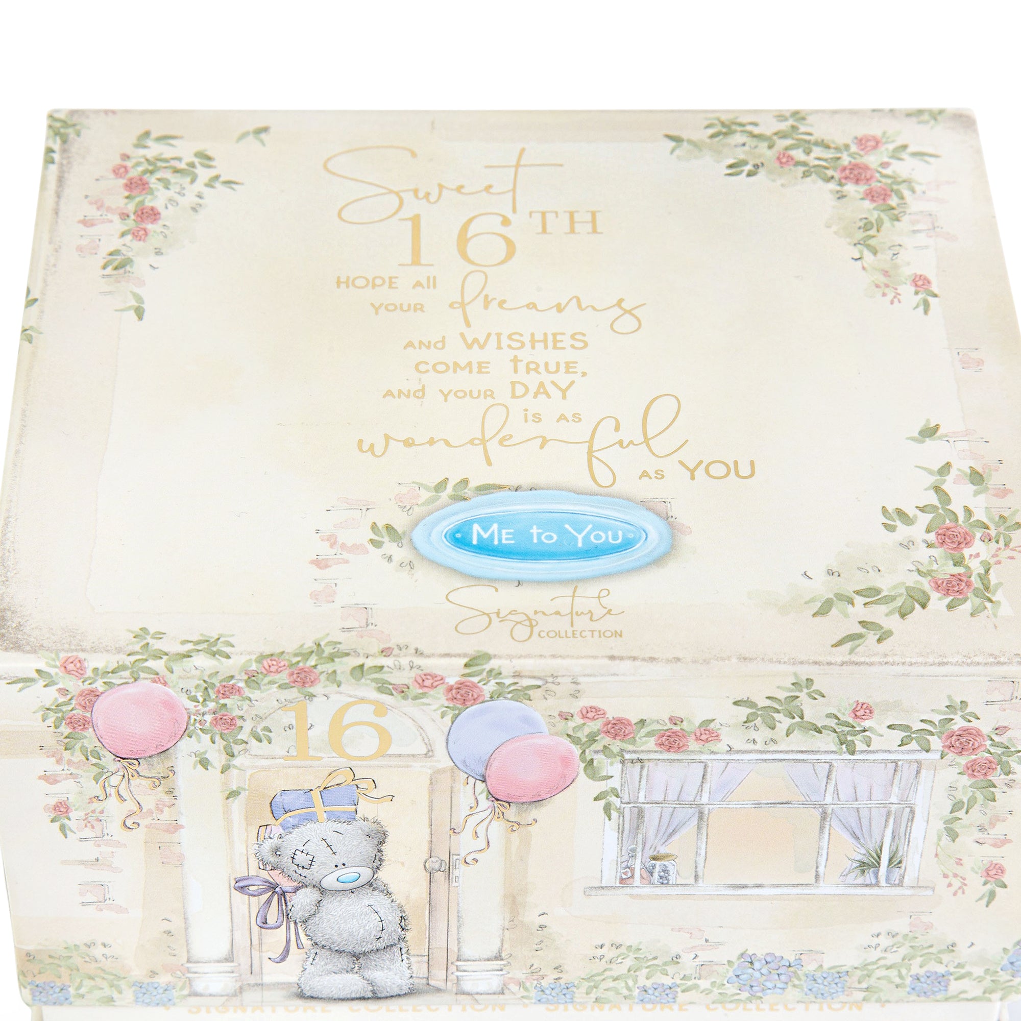 Me to You Tatty Teddy Luxury New Bone China Mug In Foil Inlaid Box 16th Birthday Gift - Signature Collection