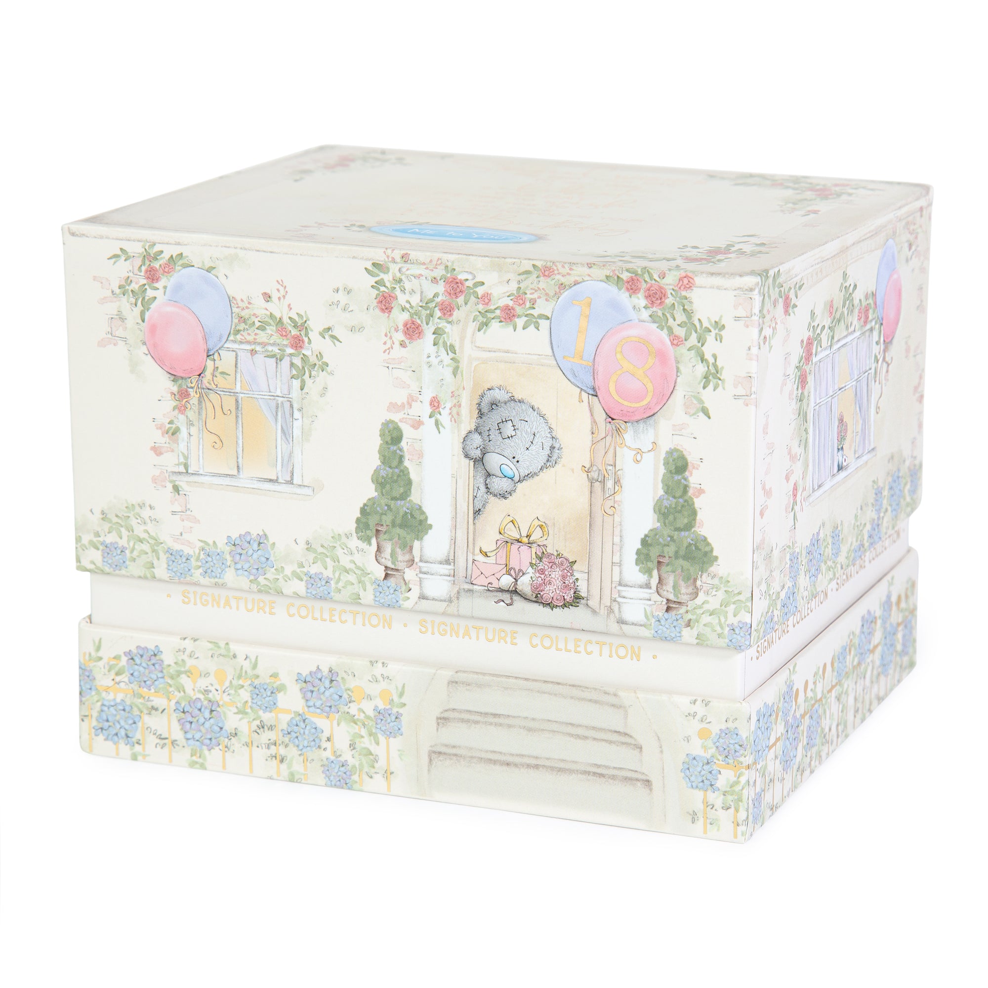 Me to You Tatty Teddy Luxury New Bone China Mug In Foil Inlaid Box 18th Birthday Gift
