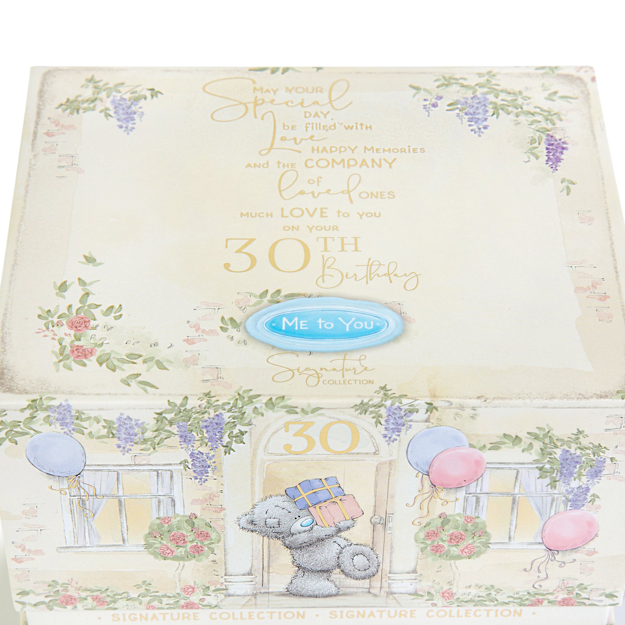 Me to You Tatty Teddy Luxury New Bone China Mug In Foil Inlaid Box 30th Birthday Gift