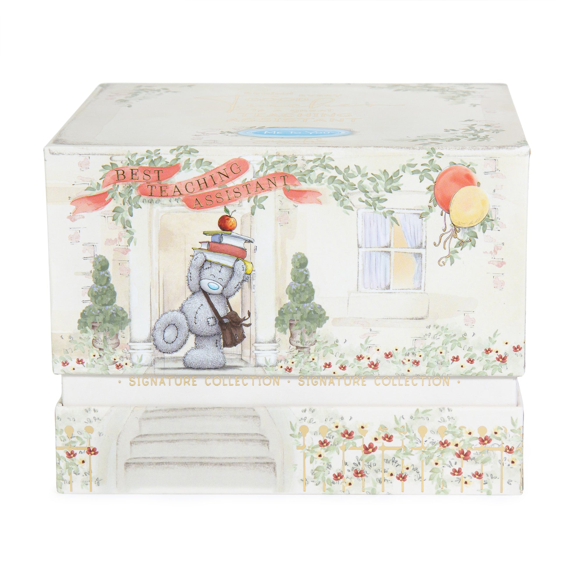 Me to You Tatty Teddy Luxury New Bone China Gift Mug For Teaching Assistant - Presented In Foil Inlaid Gift Box - Signature Collection