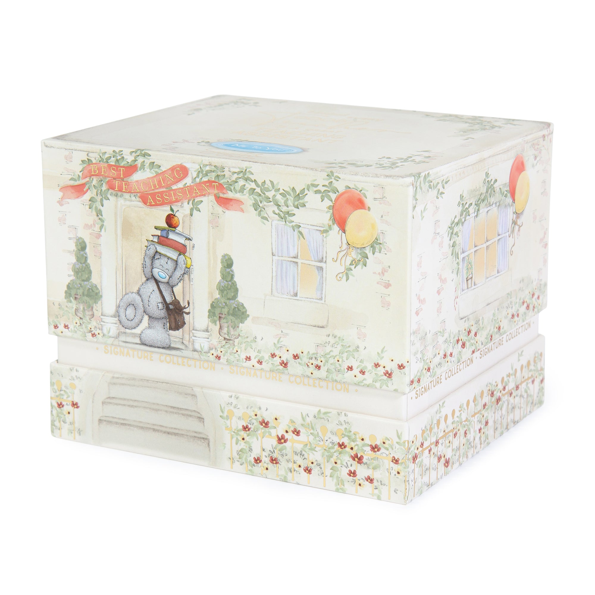 Me to You Tatty Teddy Luxury New Bone China Gift Mug For Teaching Assistant - Presented In Foil Inlaid Gift Box - Signature Collection