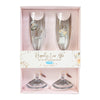 Me to You Tatty Teddy Wedding Champagne Glasses in a Gift Box - Signature Collection