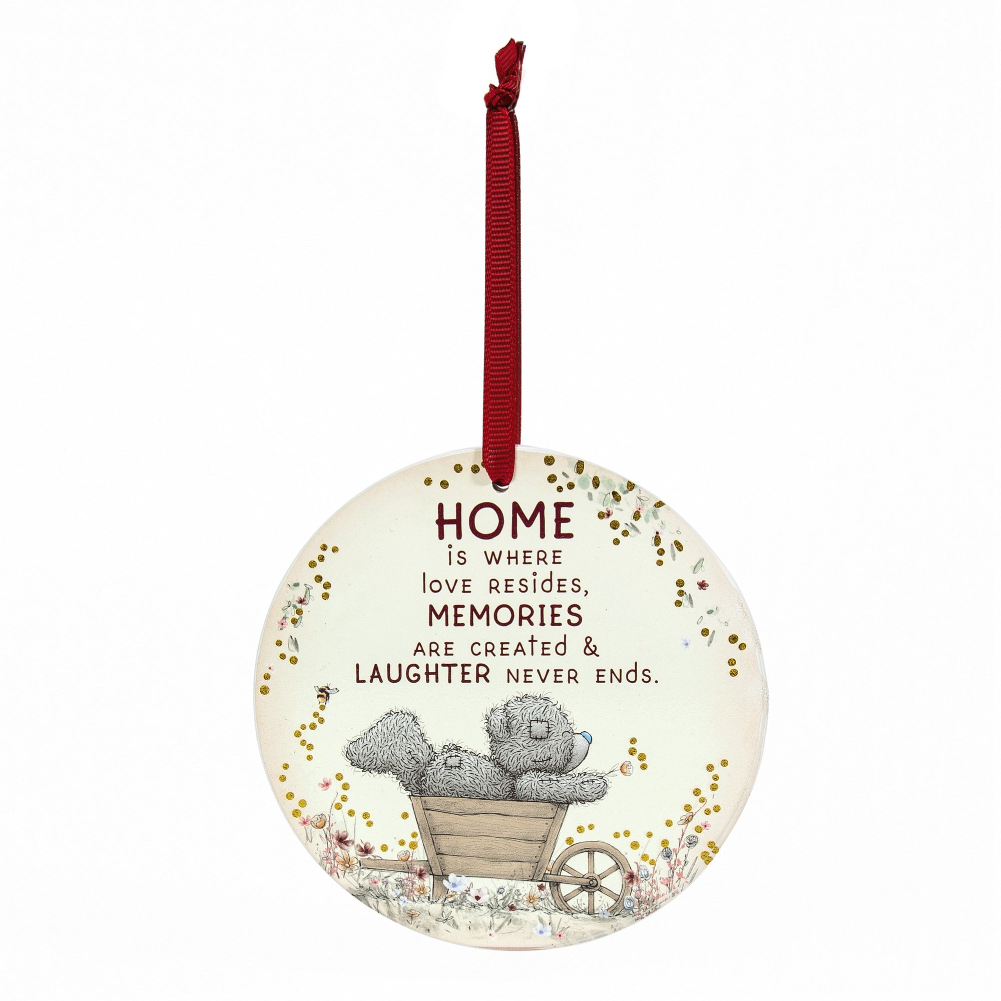 Me to You Tatty Teddy Hanging Plaque Home Accessory, New Home Gift